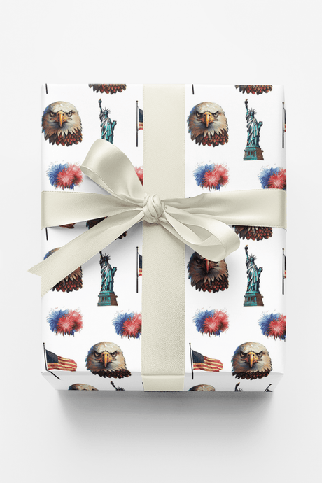 Murica - London Penny Gift Wrap