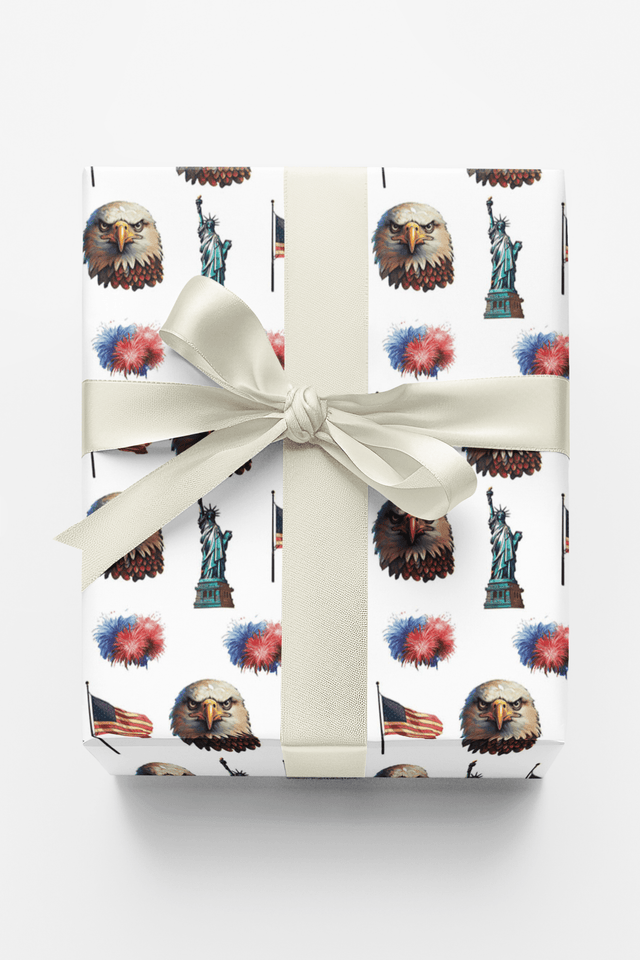 Murica - London Penny Gift Wrap