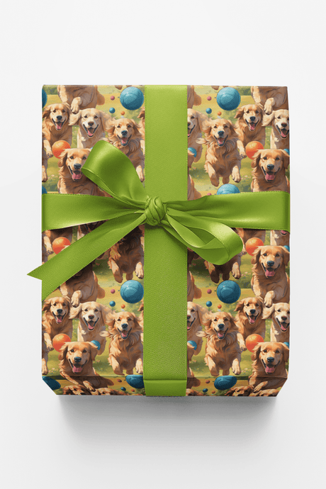 Golden Trot - London Penny Gift Wrap