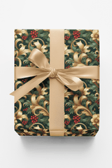 Baroque Evergreen - London Penny Gift Wrap