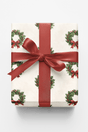 Holly Wreath Garland - London Penny Gift Wrap