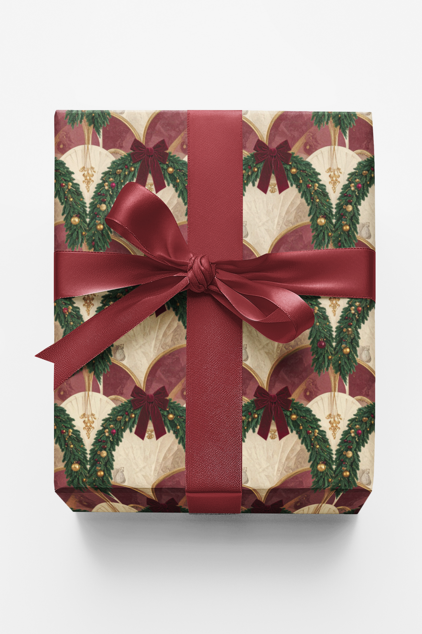 LIMITED TIME | Emerald Palace Garland Wrapping Paper