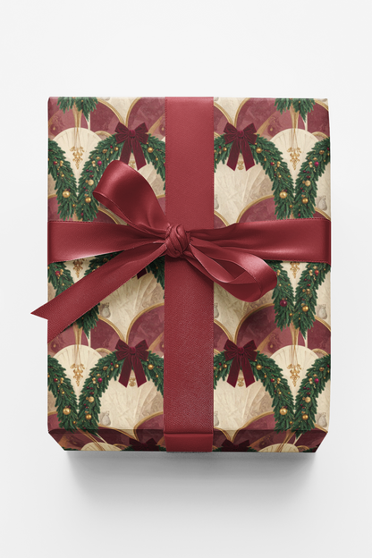LIMITED TIME | Emerald Palace Garland Wrapping Paper