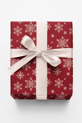 Frosted Snowflake Lace - London Penny Gift Wrap