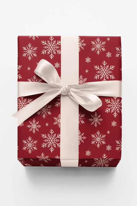 Frosted Snowflake Lace - London Penny Gift Wrap