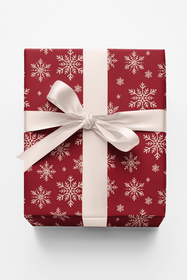 Frosted Snowflake Lace - London Penny Gift Wrap