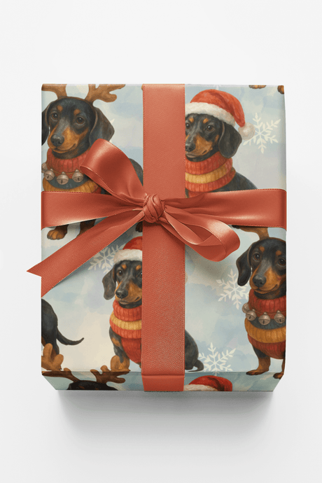 Jolly Long Dog - London Penny Gift Wrap