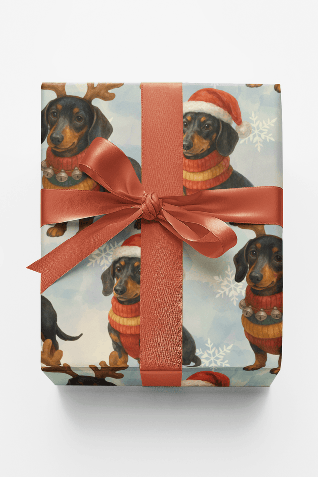 Jolly Long Dog - London Penny Gift Wrap