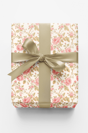 Blushing Vine - London Penny Gift Wrap