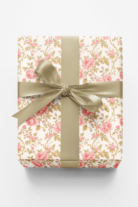Blushing Vine - London Penny Gift Wrap