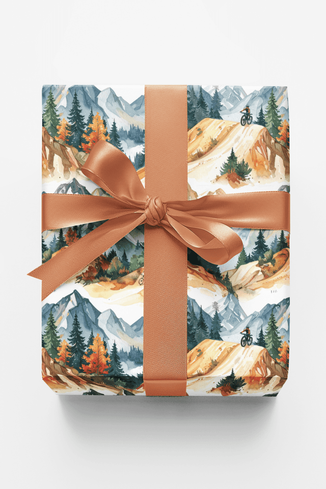 Rider's Field Journal Wrapping Paper - London Penny Gift Wrap
