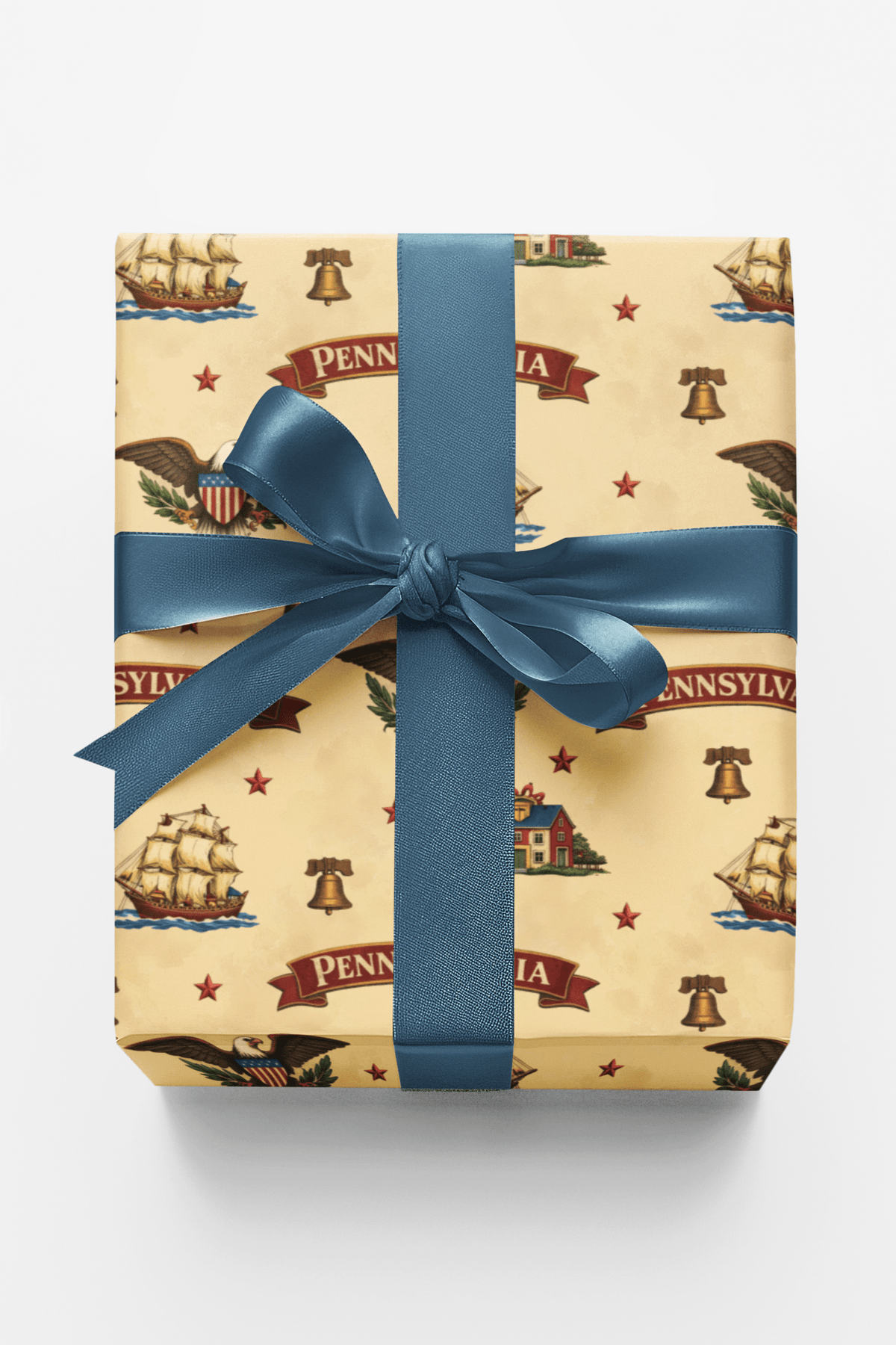 Pennsylvania Colonial Craft - London Penny Gift Wrap