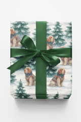 Snowy Snuggles - London Penny Gift Wrap