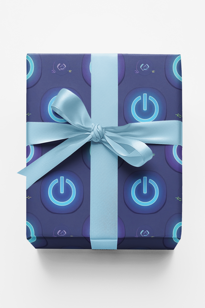 Power Up Pulse Wrapping Paper