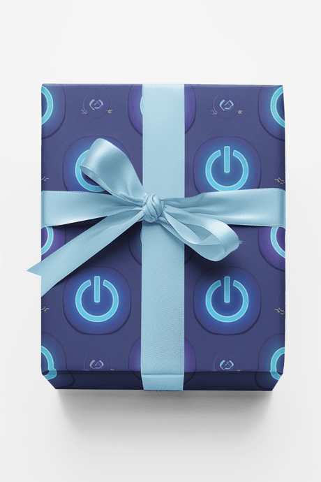 Power Up Pulse Wrapping Paper - London Penny Gift Wrap