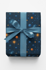 Cosmic Grid Matrix - London Penny Gift Wrap