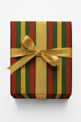 Holiday Heritage Stripe - London Penny Gift Wrap