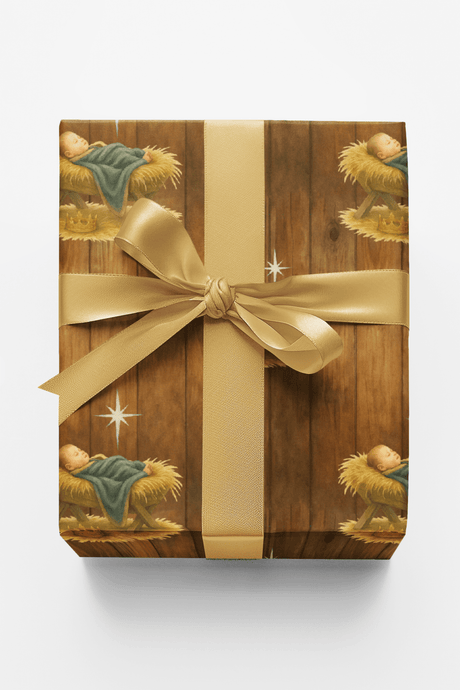 The Manger - London Penny Gift Wrap