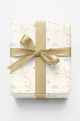Golden Stork Skies - London Penny Gift Wrap