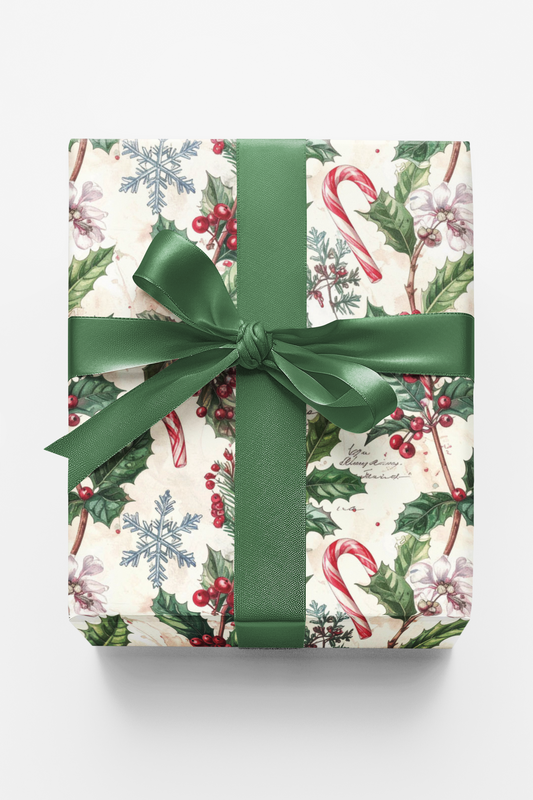 LIMITED TIME | Winter Botanical Society Wrapping Paper