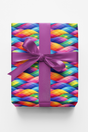 Overlap Prism Waves - London Penny Gift Wrap