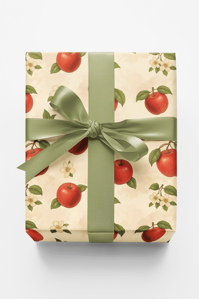 Apple Orchard Day - London Penny Gift Wrap