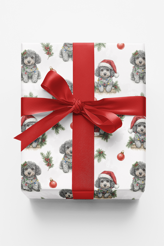 Holiday Poodle Sparkle