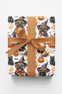 Halloween Protectors (English Mastiff) Wrapping Paper - London Penny Gift Wrap