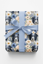 Border Collie Bloom - London Penny Gift Wrap