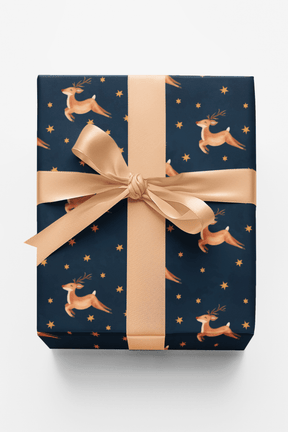 Starlit Flight - London Penny Gift Wrap