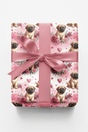 Valentine's Gentle Giants (English Mastiff) Wrapping Paper - London Penny Gift Wrap