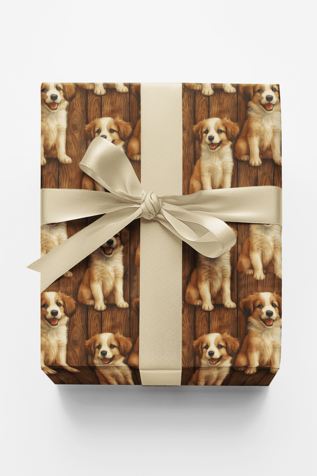 Farmhouse Fidos - London Penny Gift Wrap