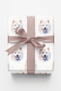 Samoyed Snowfall - London Penny Gift Wrap
