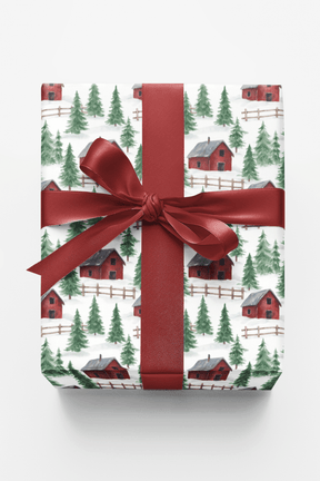 Festive Farmhouse - London Penny Gift Wrap