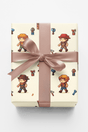 Retro 8-Bit Adventure Wrapping Paper - London Penny Gift Wrap