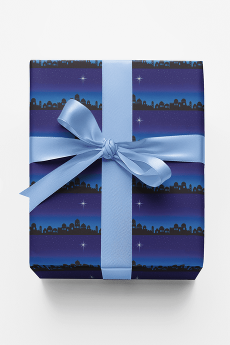 Bethlehem Silhouette - London Penny Gift Wrap