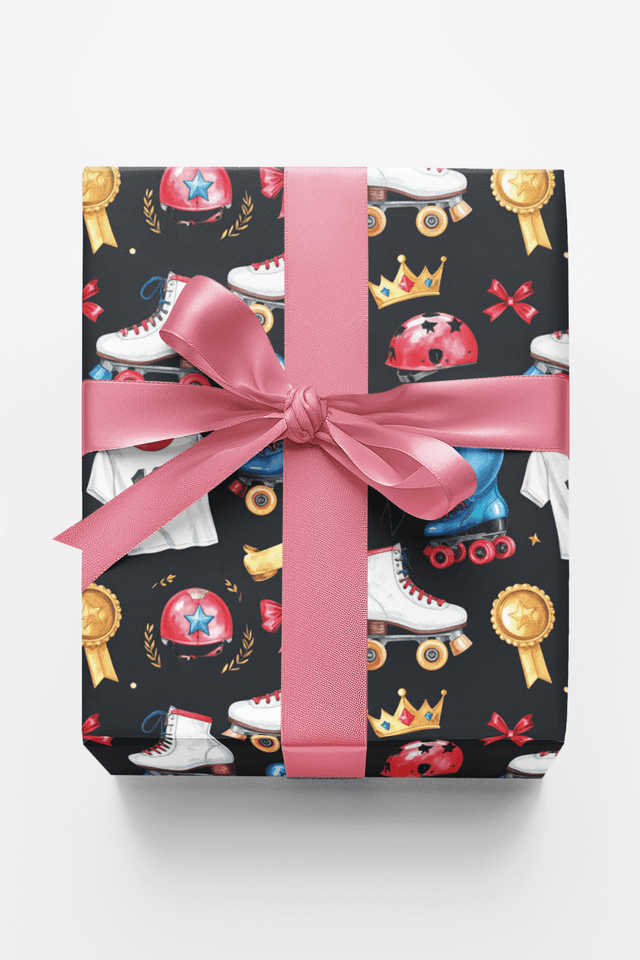 Derby Queens Wrapping Paper - London Penny Gift Wrap