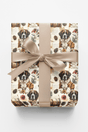 Vintage Alpine Archives (St. Bernard) Wrapping Paper - London Penny Gift Wrap