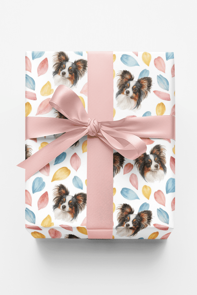 Papillon Petal Dance - London Penny Gift Wrap