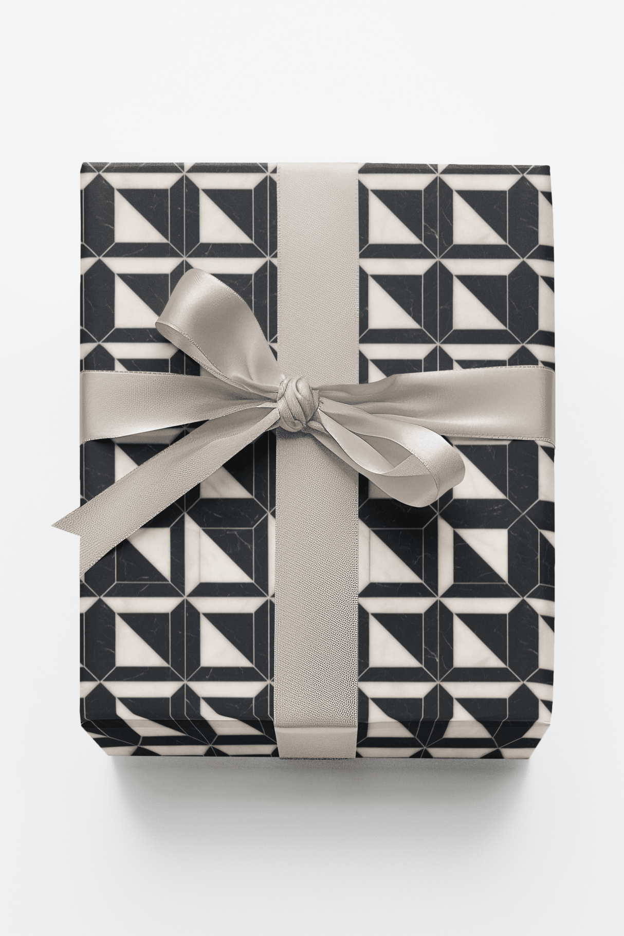Marble Split Shapes - London Penny Gift Wrap