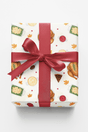 Thanksgiving Feast Icons - London Penny Gift Wrap