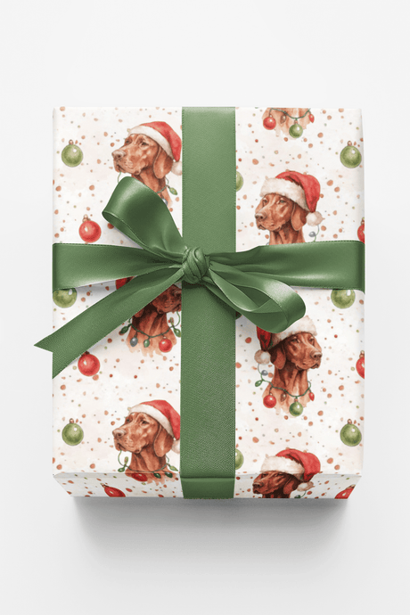Santa’s Sleek Scout - London Penny Gift Wrap