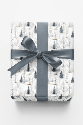 Winter Pines - London Penny Gift Wrap