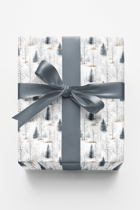 Winter Pines - London Penny Gift Wrap