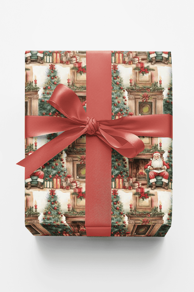 Fireside Rest - London Penny Gift Wrap