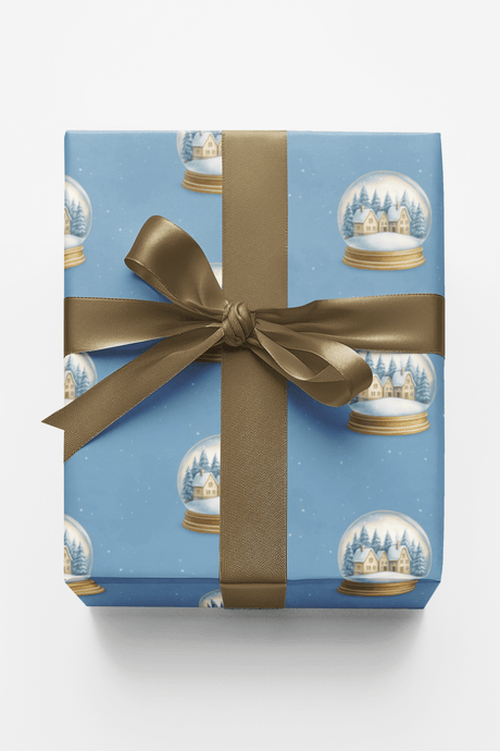 Snow Globe Magic - London Penny Gift Wrap