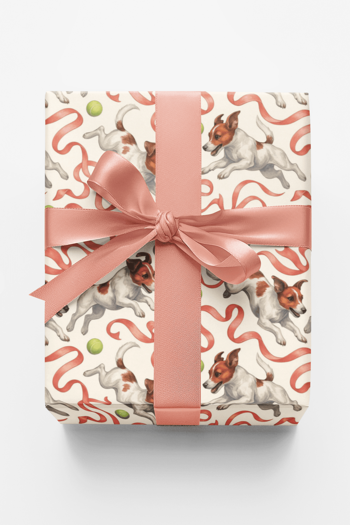 Jack Russell Jamboree - London Penny Gift Wrap