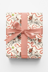 Jack Russell Jamboree - London Penny Gift Wrap