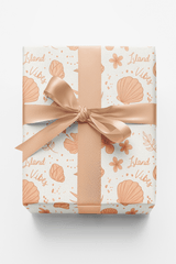 Coastal Shells - London Penny Gift Wrap