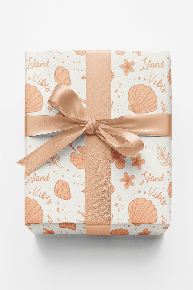 Coastal Shells - London Penny Gift Wrap